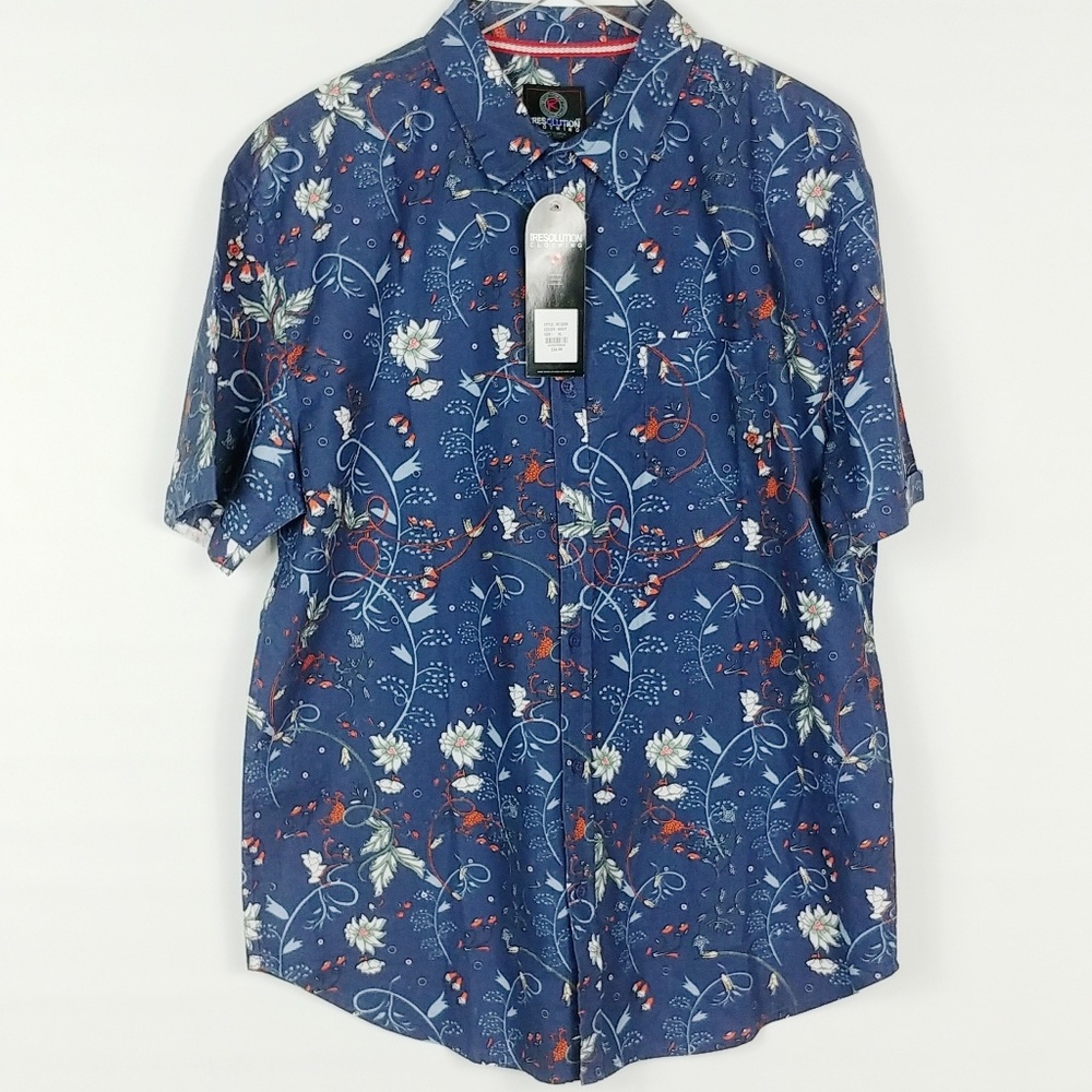 FINAL SAL🎉One Resolution | Mens Floral Print Shrt